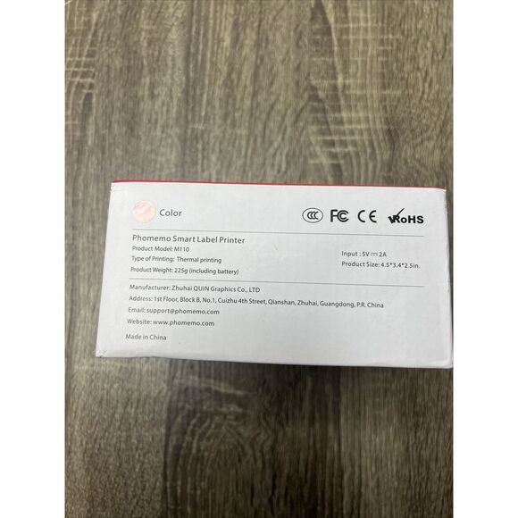 Phomemo M110 Bluetooth Label Maker Machine Portable Wireless Thermal Printer New - Picture 11 of 11